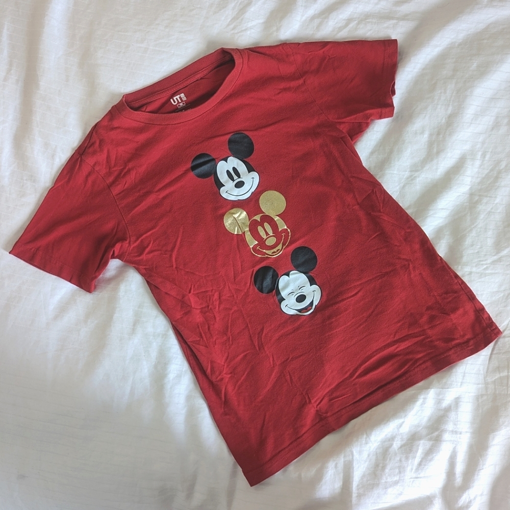 Uniqlo/Disney Red Mickey Mouse Tshirt